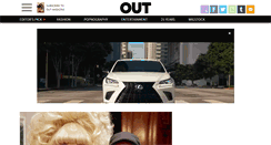 Desktop Screenshot of out.com